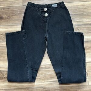 Western wear Roughrider by Circle T black jeans, size 7/8